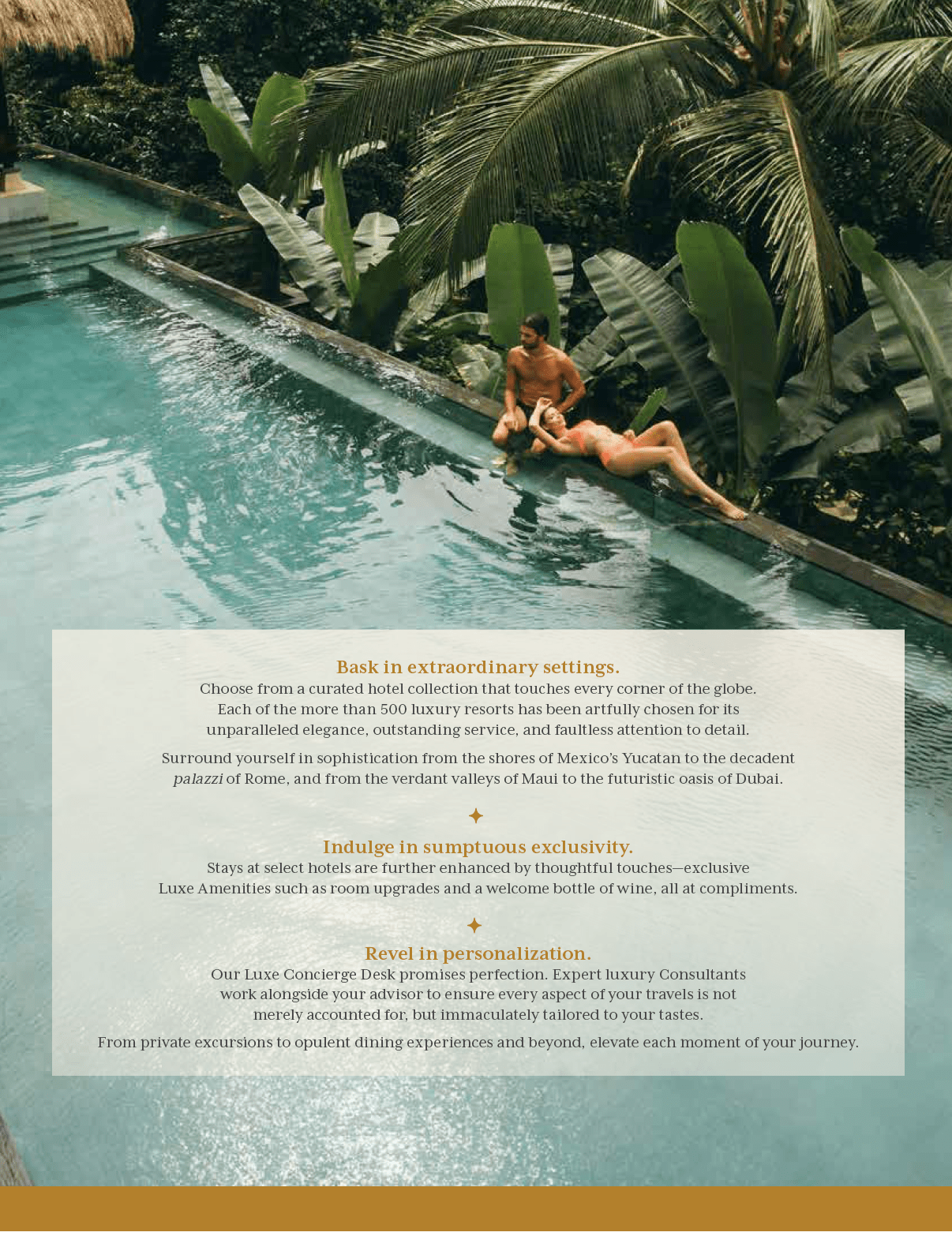 A man and woman are sitting in a swimming pool, enjoying the water. AI generated content